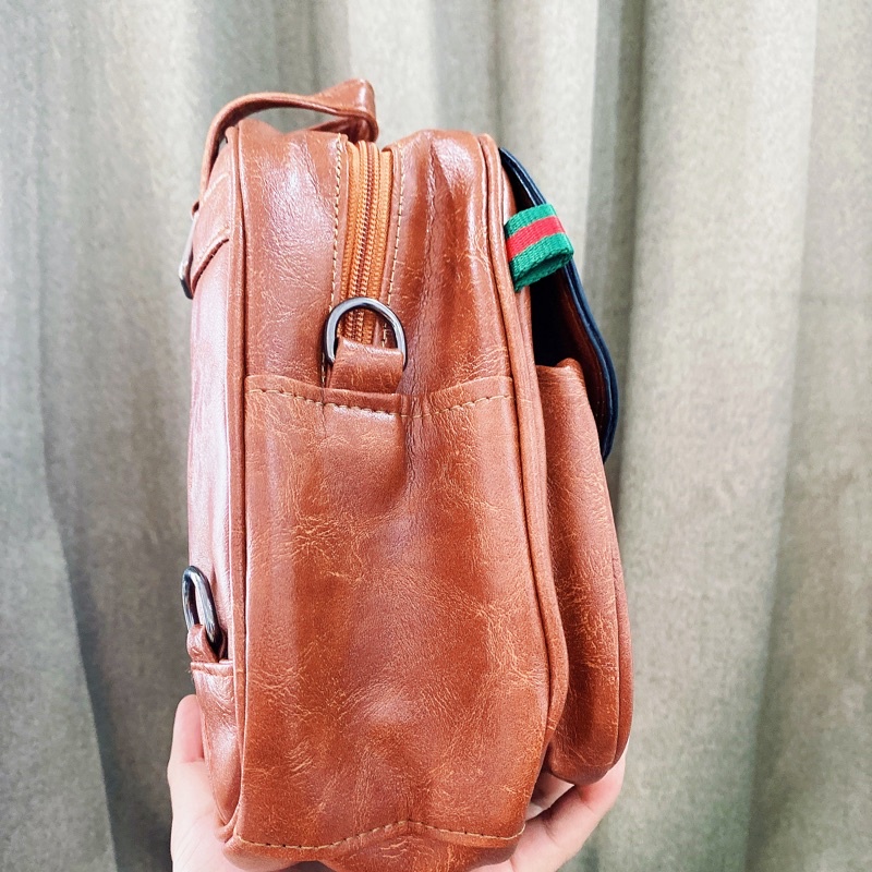 Balo đeo chéo nữ mini TẶNG GẤU đi chơi đẹp thời trang đi học cute dễ thương HTB10