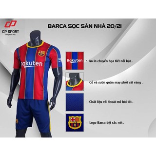 Áo Bóng Đá CLB Barcelona 2020-2021