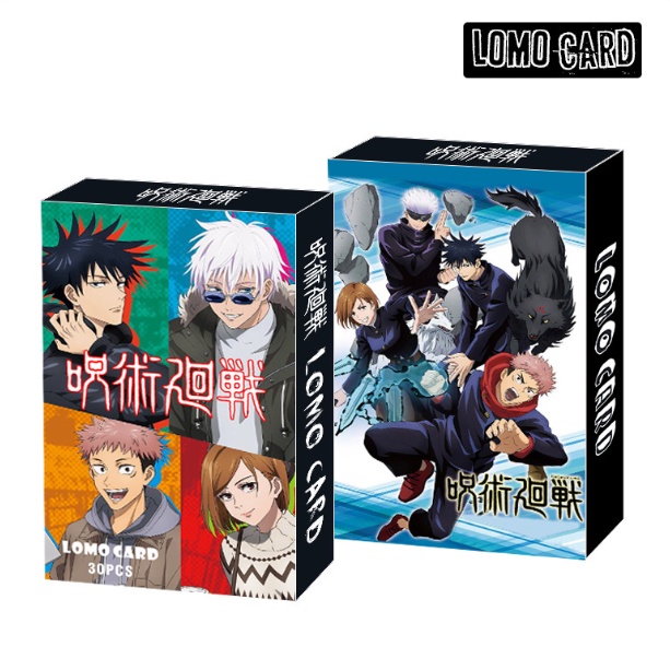Bộ 30 thẻ ảnh lomo card anime manga Jujutsu Kaisen dễ thương