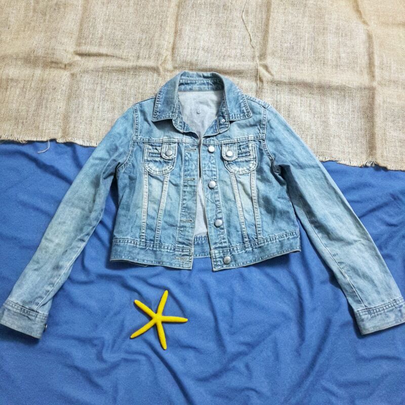 ÁO KHOÁC JEAN 2HAND