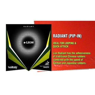MẶT VỢT BÓNG BÀN LION RADIANT