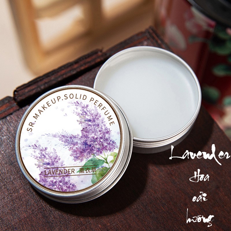 Nước hoa khô dạng sáp Sr.Makeup Solid Perfume hương hoa thanh mát hàng nội địa Trung