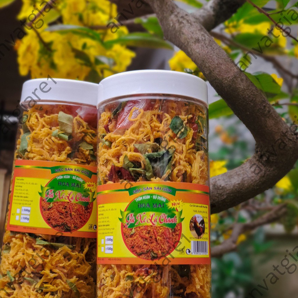 [Mã 267FMCGSALE giảm 8% đơn 500K] [GIÁ DÙNG THỬ] 1KG KHÔ GÀ LÁ CHANH - 2 HŨ 500GR [ LOẠI 1] | BigBuy360 - bigbuy360.vn