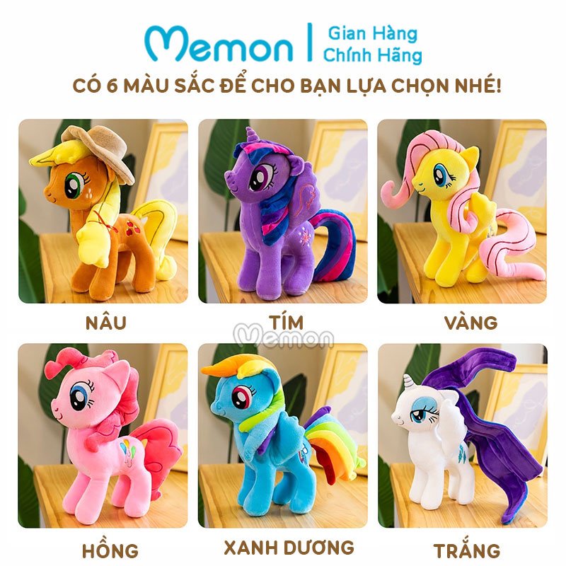 Ngựa Bông Pony Cao Cấp Memon