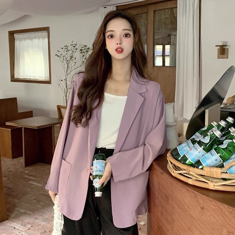 Áo blazer vest mỏng dài tay | BigBuy360 - bigbuy360.vn