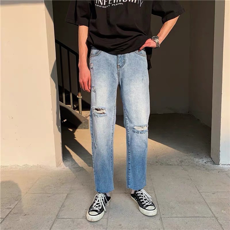 QUẦN BAGGY JEANS ( có hình chụp thật )