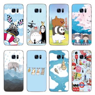 Ốp điện thoại bằng TPU mềm họa tiết hoạt hình dành cho Samsung Galaxy Note5/Note 4/S6/S7 Edge
