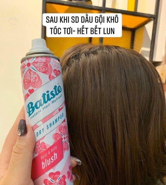 DẦU GỘI KHÔ BATISTE MINI 50ml