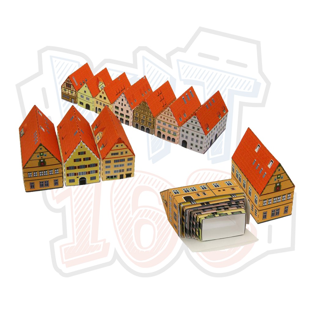 Mô hình giấy kiến trúc Thị trấn Mini