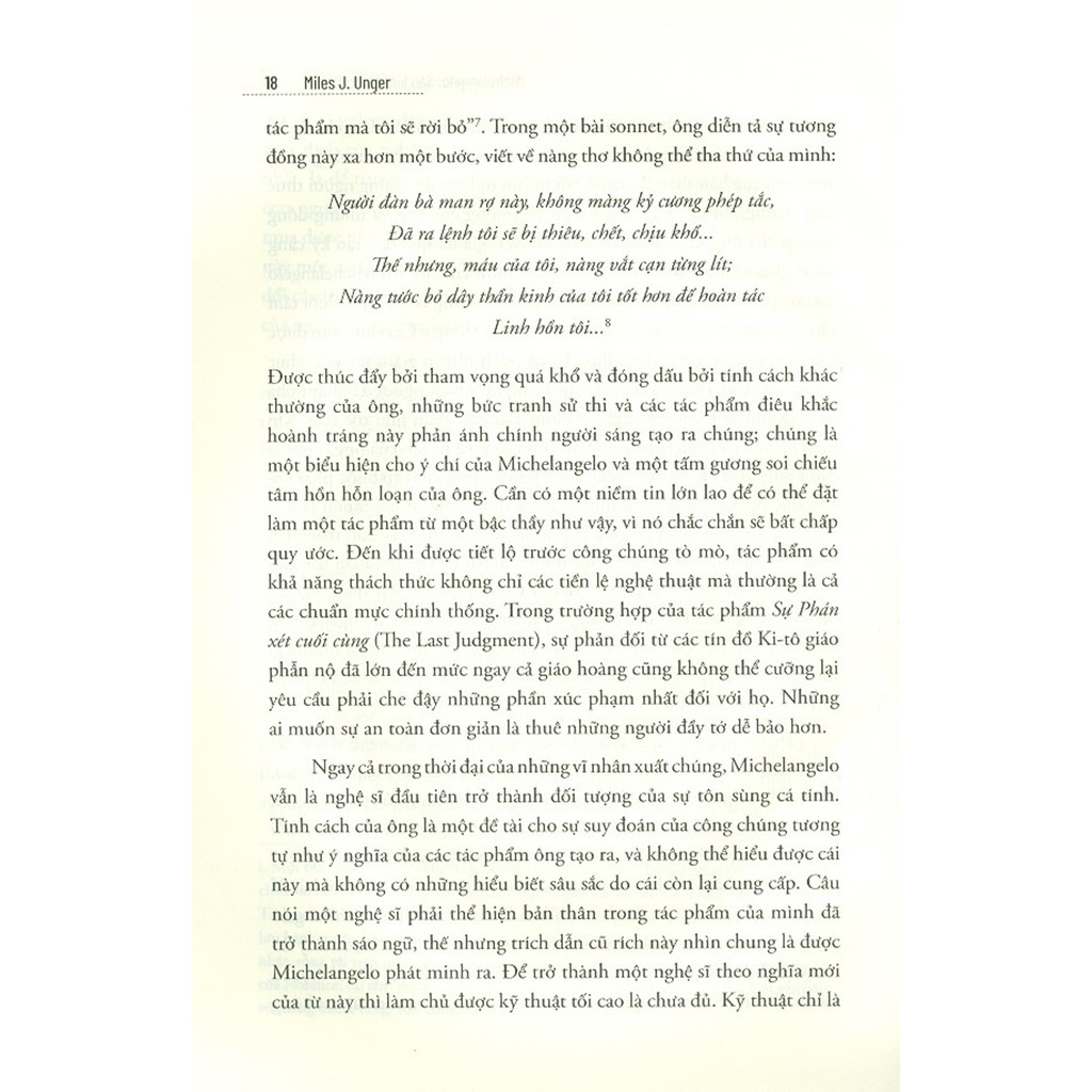 Sách - Michelangelo - Sáu Kiệt Tác Cuộc Đời