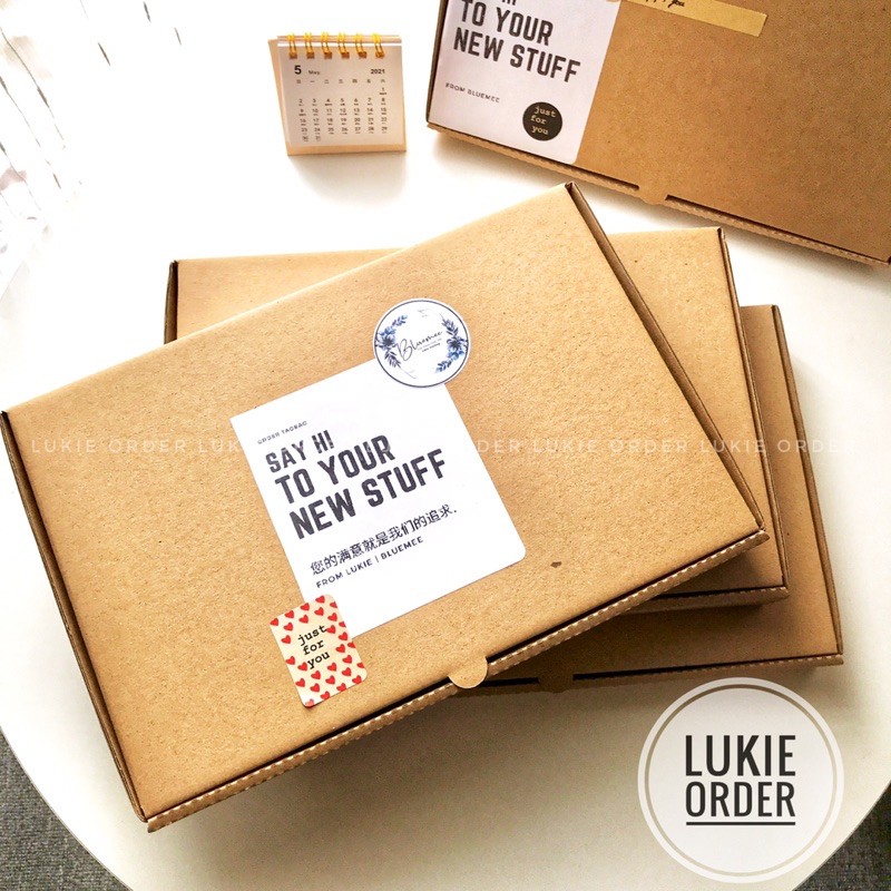 Hộp quà Kraft xinh xắn 3 size (Mua kèm) | BigBuy360 - bigbuy360.vn