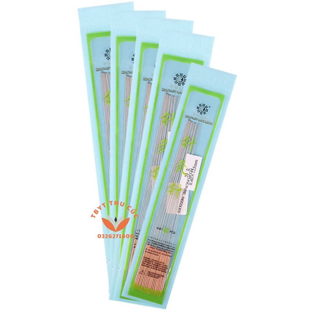 Kim mãng châm Thái Hòa-Kim trường châm 1 túi 20 kim siêu bén