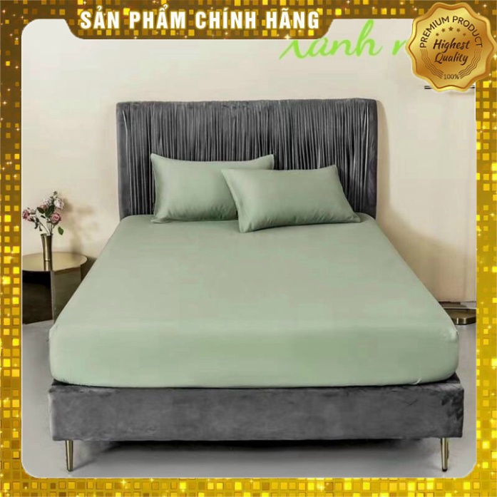 GA GỐI LỤA TENCEL 60S TRƠN 1 MÀU trải giường đệm có độ dày 10>30cm đều phù hợp | WebRaoVat - webraovat.net.vn