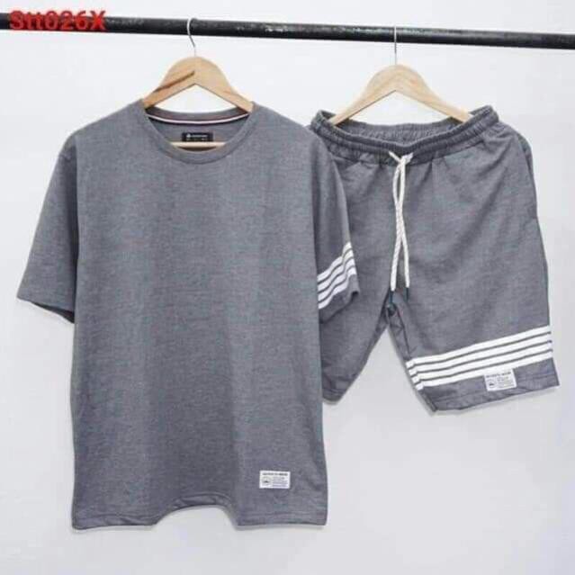 đồ bộ thể thao nam nữ chất liệu thun co giãn thoáng mát,thể dục dạo phố và tập gym.ĐB 3 sọc ❗ *