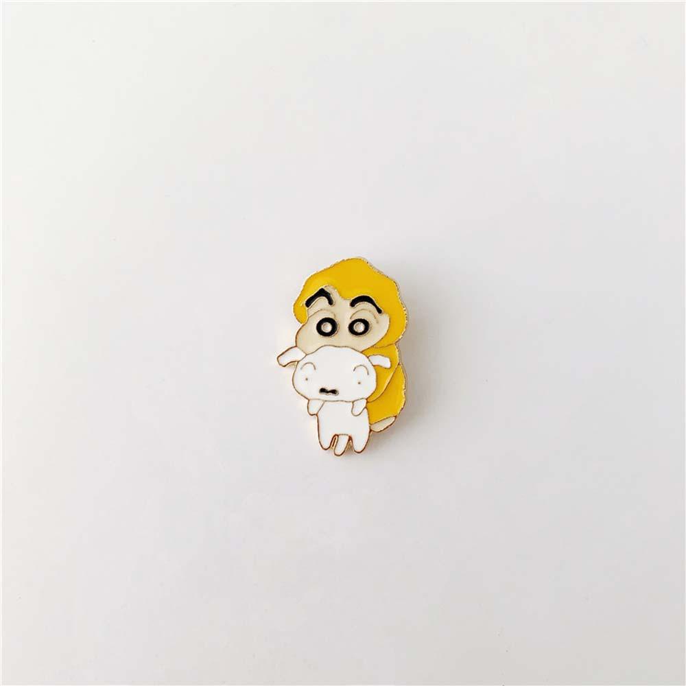 Ghim Cài Áo Hình Hoạt Hình Shin-chan Ngọt Ngào Cho Nữ