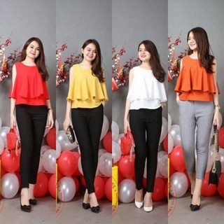 SET BỘ ĐỒ ÁO SÁT NÁCH CÁCH ĐIỆU 2 TẦNG có size lớn XXL