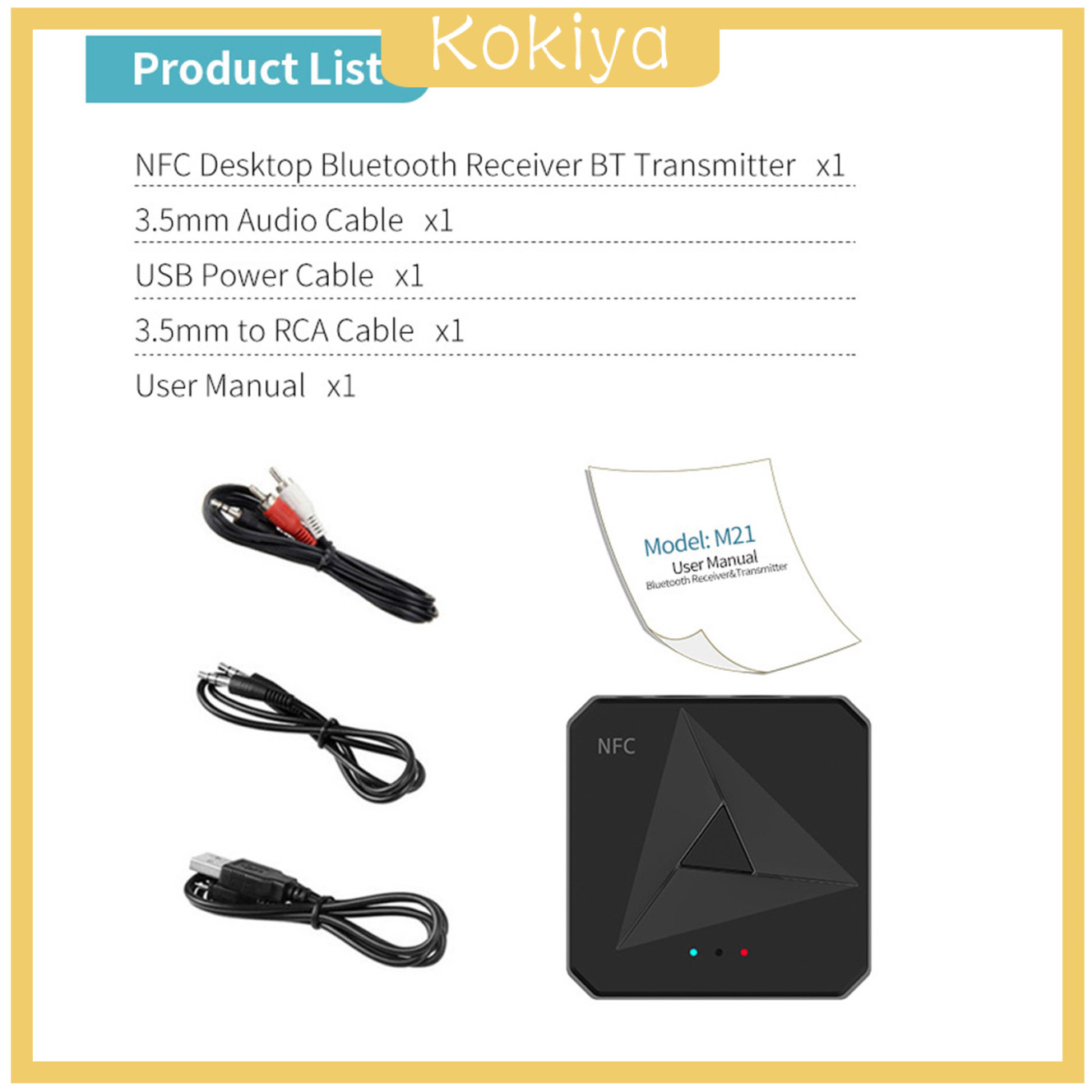 Bộ Thu Phát Tín Hiệu Bluetooth Kokaya Advanced 2 Trong 1 | BigBuy360 - bigbuy360.vn