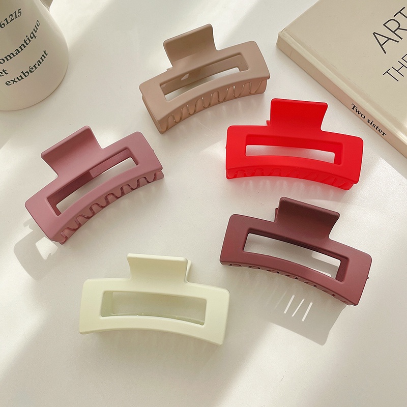 Kẹp tóc hình cá mập bằng Acrylic thời trang thu đông Hàn Quốc cho nữ