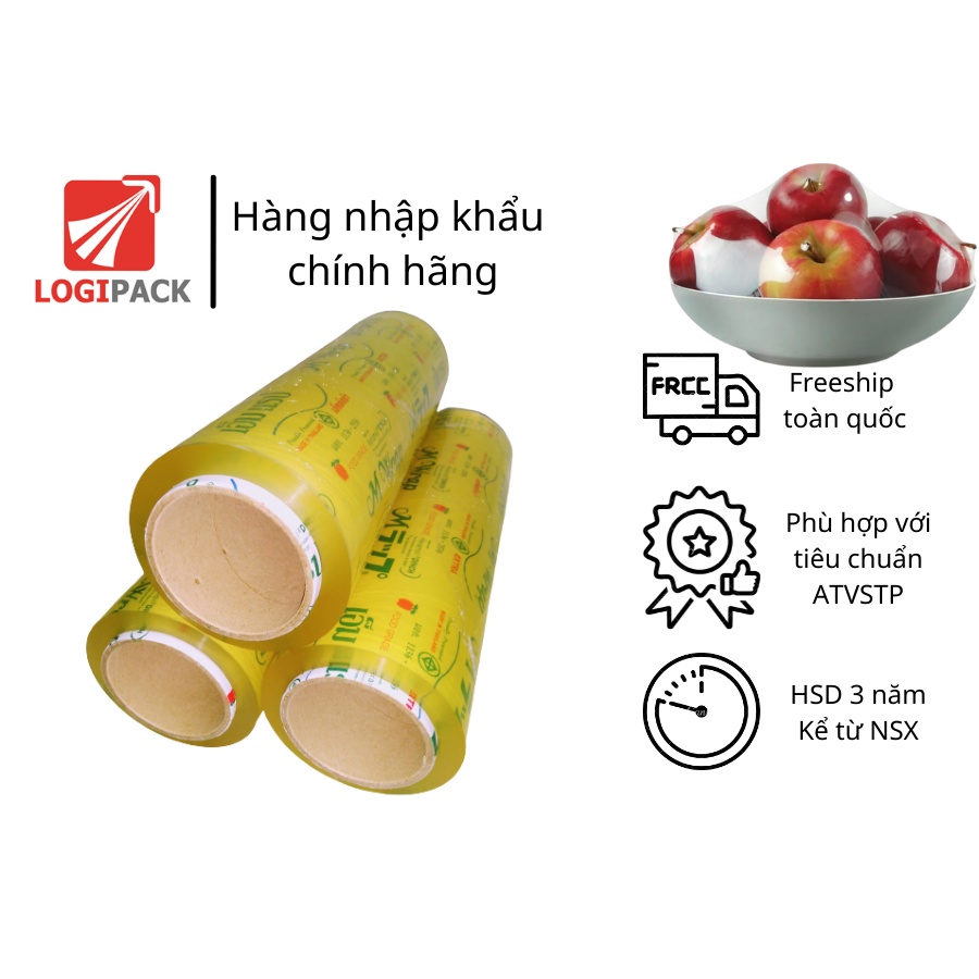 Lõi màng bọc thực phẩm M Wrap_35cm x 500m_Nhập Khẩu Từ Thái