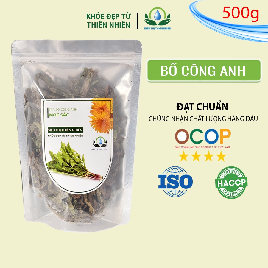 Trà bồ công anh sấy khô Mộc Sắc 500g