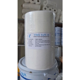 Lưới Chống Thấm Polyester Gia Cố Gốc Chân Tường, Tape 20, dùng gia cố chống thấm góc chân tường, vết nứt,...