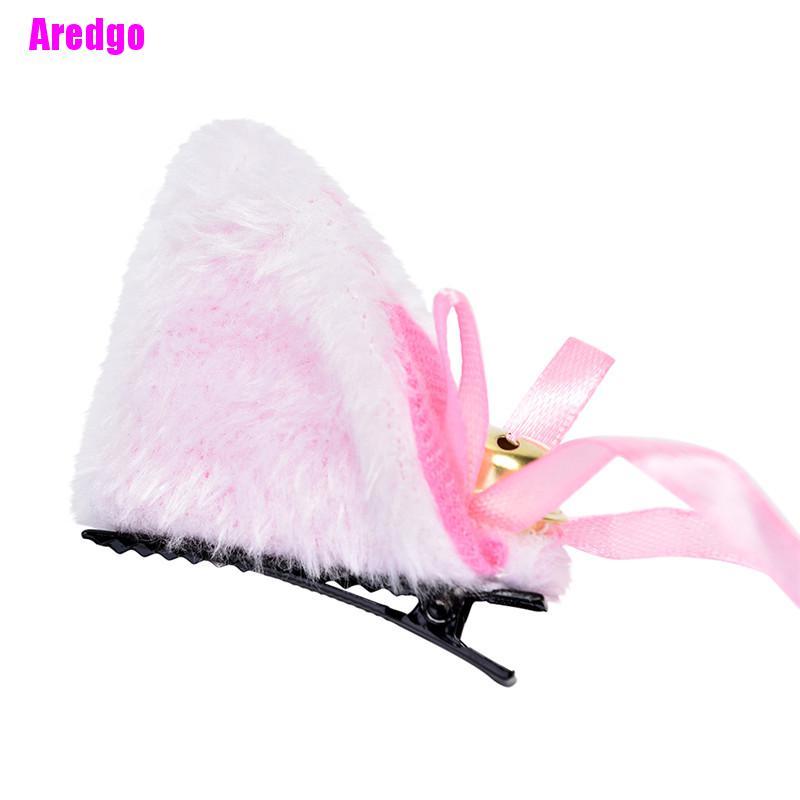 Cài Tóc Tai Mèo Đính Chuông Hóa Trang Cho Nữ