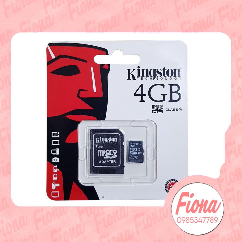 Thẻ Nhớ KINGTON/ SANDISK MICRO SDHC 128GB, 64GB, 32GB, 16GB,8GB,4GB - Bảo hành 5 năm