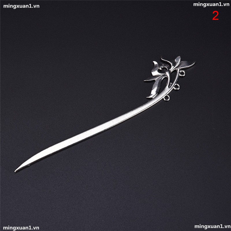 Kẹp Tóc Hợp Kim Bạc Họa Tiết Hình Học Thời Trang