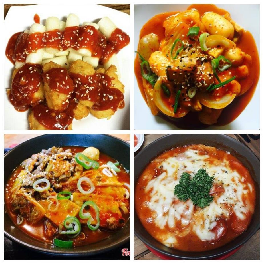 500GR TOKBOKKI HÌNH HOA SAO TIM