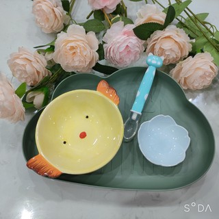 Sét bát ăn dặm kiểu nhật, bát ăn dặm cho bé