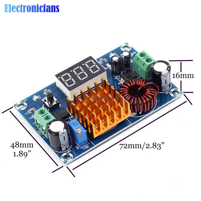 Mô đun tăng áp DC 3V-35V sang DC 5V-45V 5A XH-M411