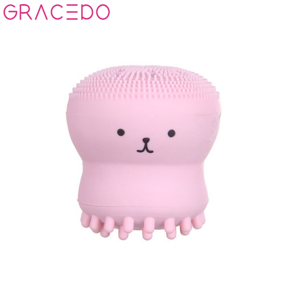 GRACEDO Cọ Rửa Mặt Silicon Miếng Rửa Mặt Mềm Bằng Tay Massage Lỗ Chân Lông Mụn Đầu Đen Tẩy Tế Bào Chết Cho Nhạy Cảm Nhờn Khô Và Tất Cả Các Loại Da Dụng Cụ Làm Sạch Sâu