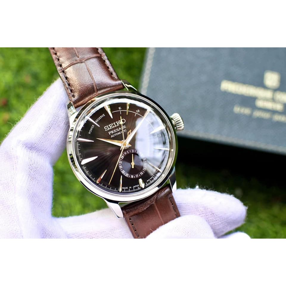 Đồng hồ nam Seiko Presage Cocktail Black Cat Martini SSA393J1