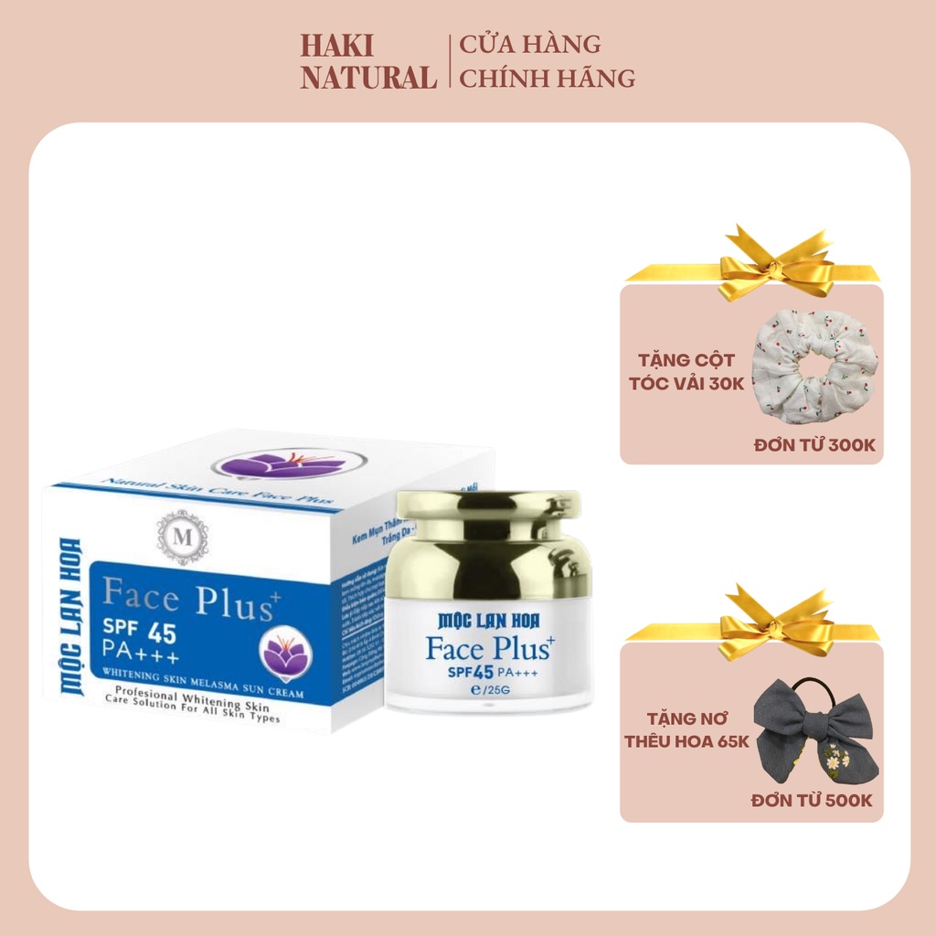 Kem Mặt Chống Nắng Mộc Lan Hoa Chống Lão Hóa 25g