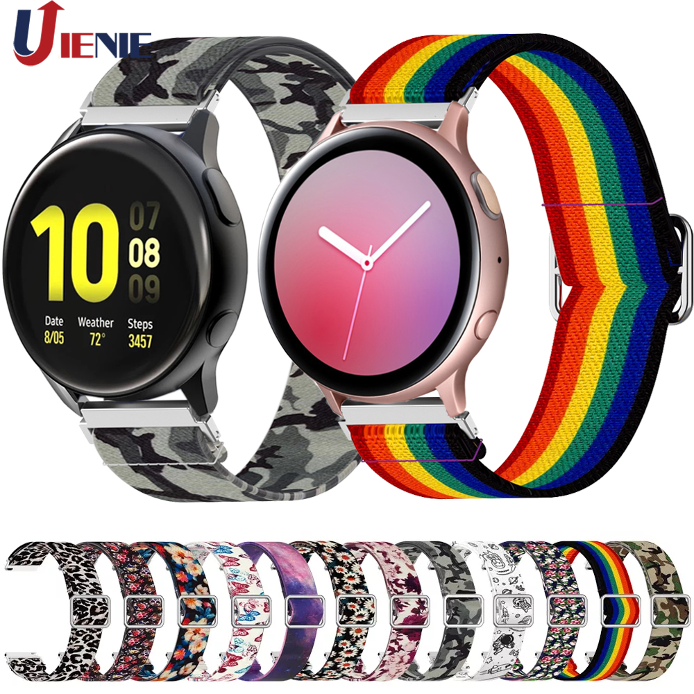 Dây Đeo Nylon 20mm Cho Đồng Hồ Thông Minh Samsung Galaxy Active 2 / Gear S2