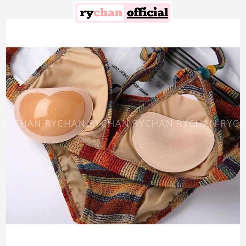 Một Cặp Miếng Độn Ngực Cho Vòng 1 Thêm Quyến Rũ Phù Hợp Khi Mặc Với Bikini Đầm Hở Lưng Cổ Rộng - MOI009
