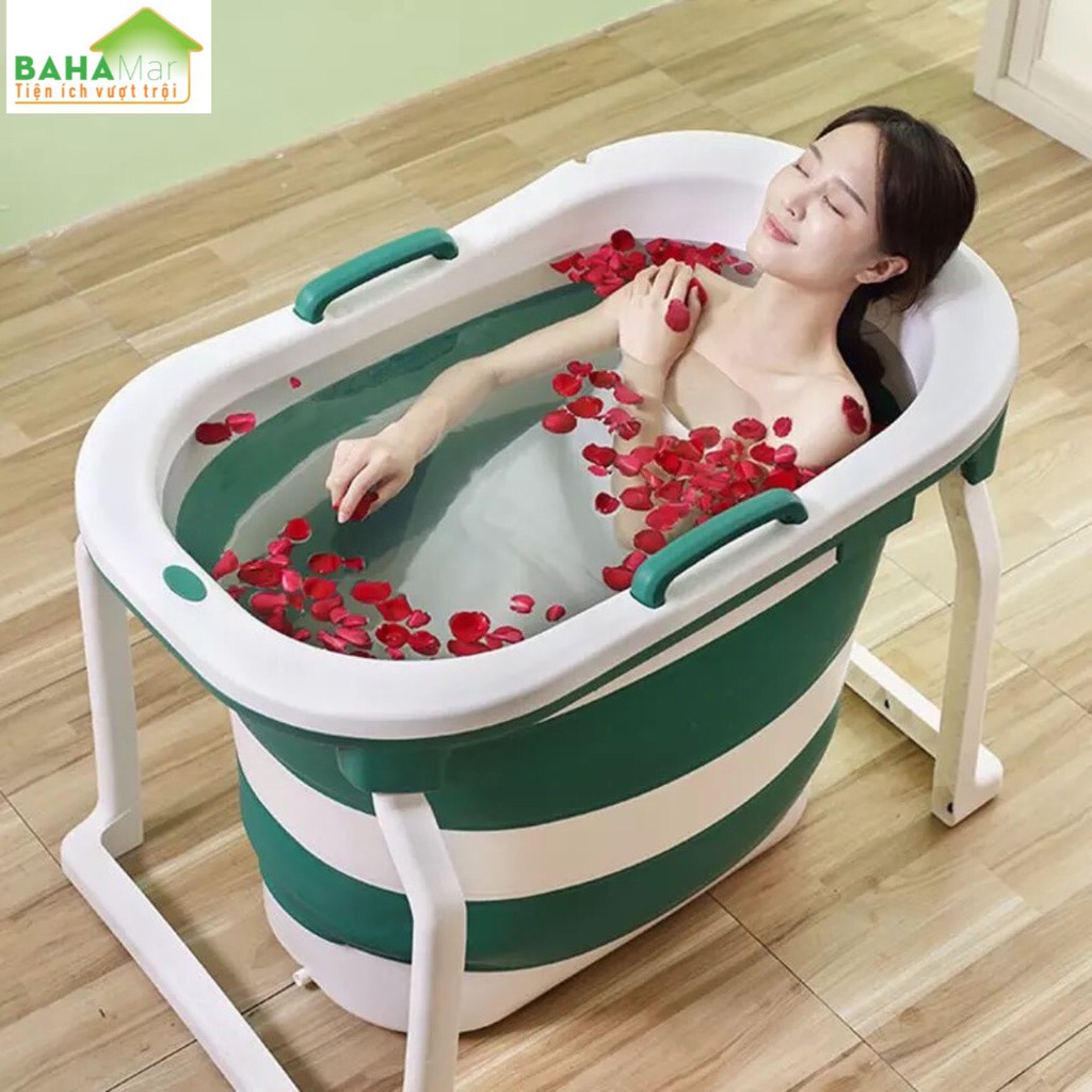 BỒN TẮM DI ĐỘNG GẤP GỌN - SPA XÔNG HƠI TẠI NHÀ "BAHAMAR" có thể gấp gọn và chiếm ít không gian khi không sử dụng