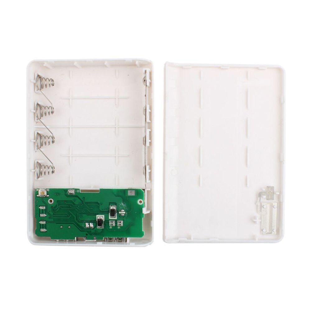 Pin Sạc Dự Phòng 18650 4X 5V 2A Cho Điện Thoại Iphone