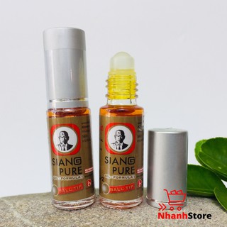 Dầu gió Siang Pure ball tip gold Thailand (Mỗi chai 7cc)