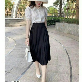 💦 CHÂN VÁY XẾP LY CỰC ĐEP Ạ 😍freeship 😍