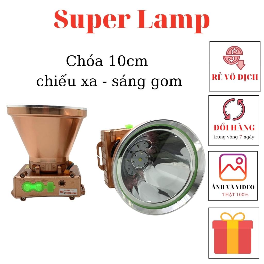 Đèn pin đội đầu siêu sáng đèn đeo đầu GPX H11 700w sáng hơn nhỏ gọn hơn chóa 9cm
