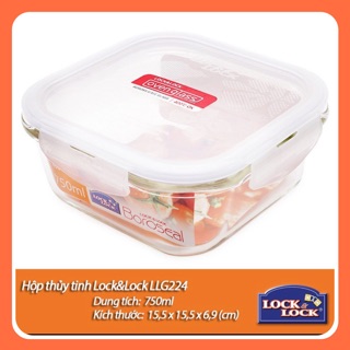 Hộp thuỷ tinh lock Lock 750ml LLG224