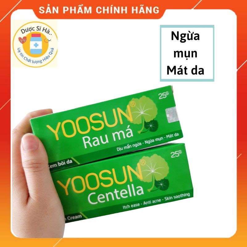 Yoosun Rau Má ❤ Dịu da Dịu vết ngứa Rôm sảy