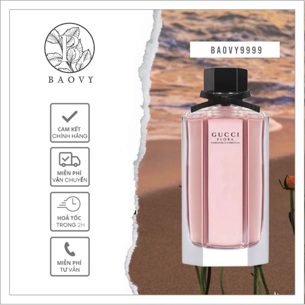 ✨ Nước hoa Gucci Flora Gorgeous Gardenia - 10ml