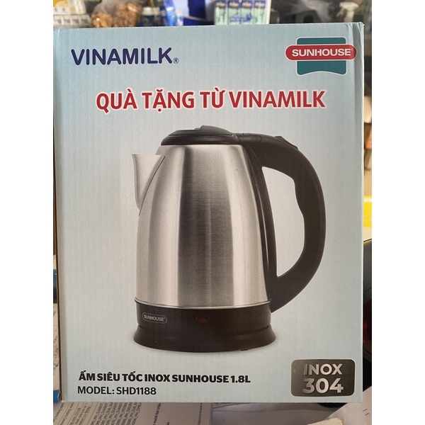 Ấm Đun Siêu Tốc (Quà Tặng Từ Vinamilk)