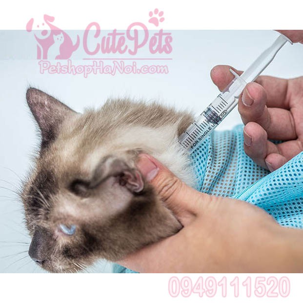 Túi lưới giữ mèo Pet Grooming Bag dùng khi tắm, cắt móng, bôi thuốc cho mèo - CutPets Phụ kiện thú cưng Pet shop Hà Nội