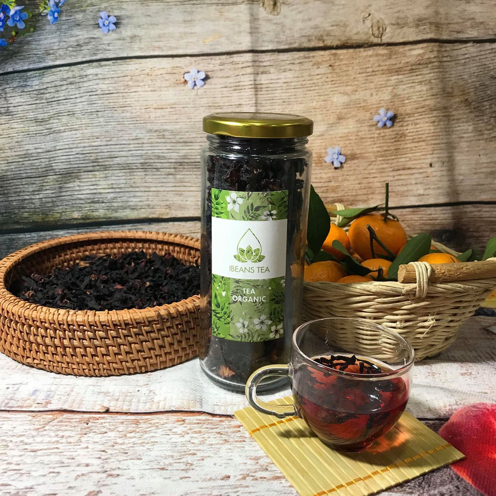 Trà Hoa Hibiscus Đỏ 80k (Organic)