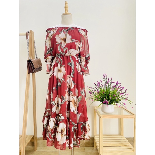 Đầm voan lụa cao cấp Vero Moda