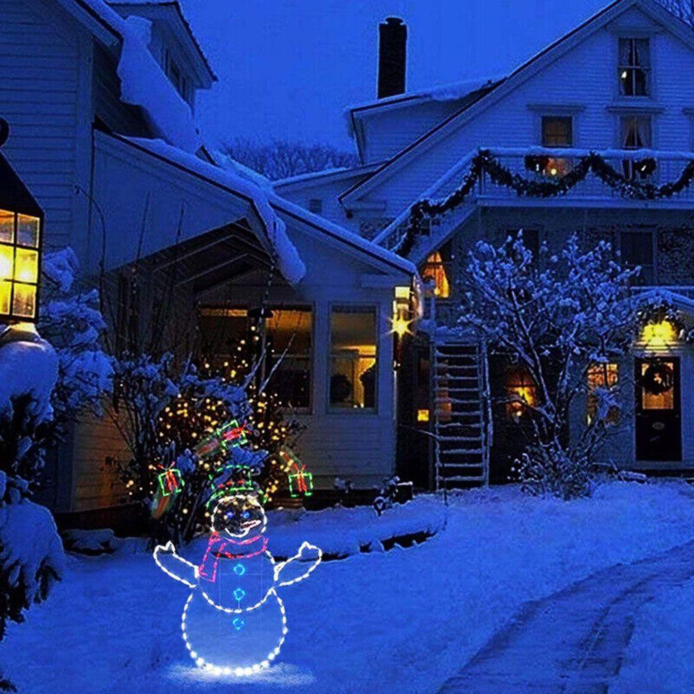 ESPO Đèn Hình Người Tuyết / Chim Cánh Cụt Trang Trí Năm Mới / Giáng Sinh