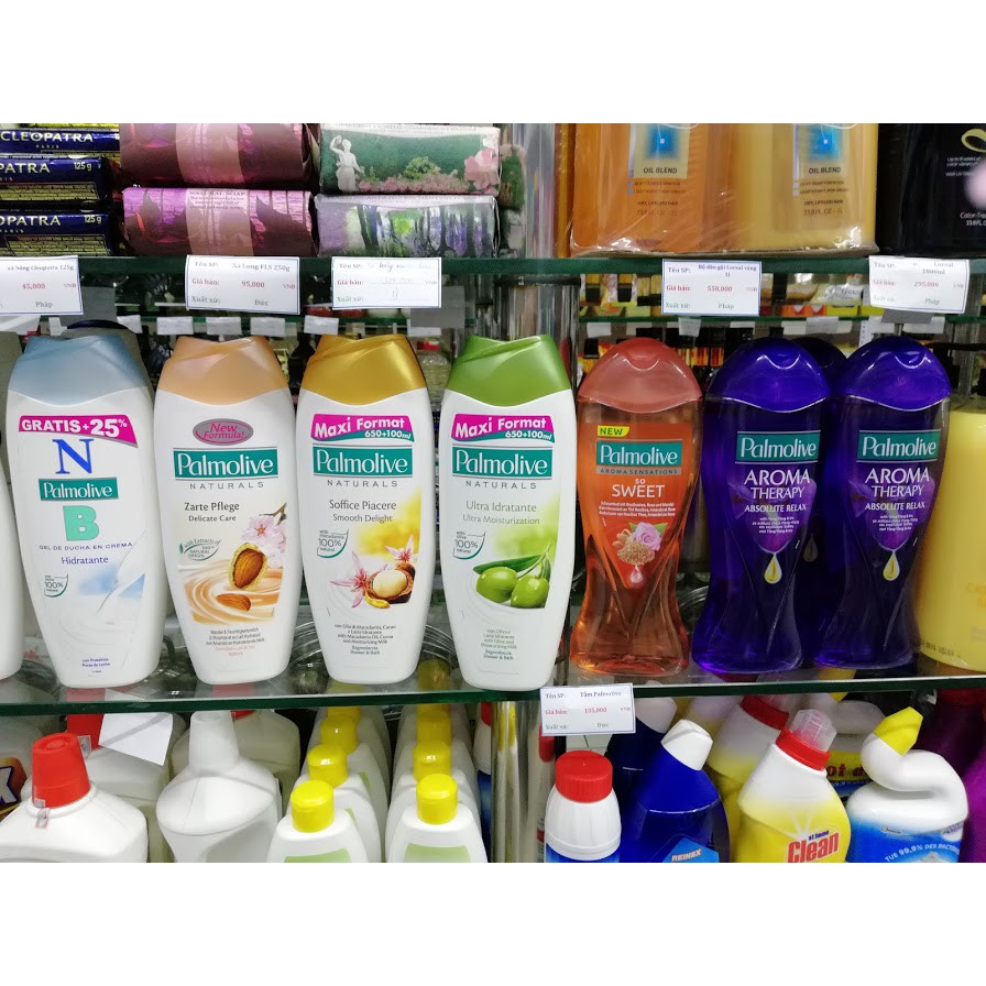 Sữa tắm dưỡng ẩm Palmolive 650ml